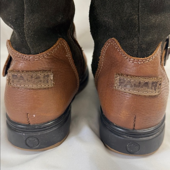 Pajar Canada women's tall winter boots,brown leather upper, shearling Size 7/7.5 - Picture 7 of 12